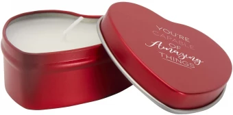 Südamekujuline küünal Blissful