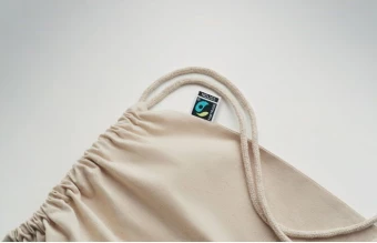 Fairtrade drawstring bag