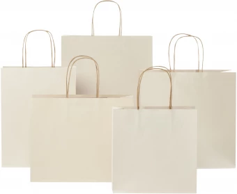 Taaskasutatud materjalist paberkott - XXL suurus