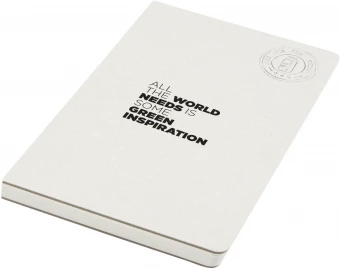 Taaskasutatud piimakartongist märkmik A5