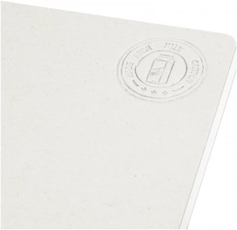 Taaskasutatud piimakartongist märkmik A5