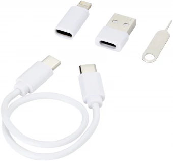 Taaskasutatud plastikust laadimisjuhe-mobiilihoidja Savvy