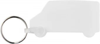 Tait taaskasutatud võtmerõngas auto kujul