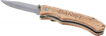 Dave pocket knife with belt clip