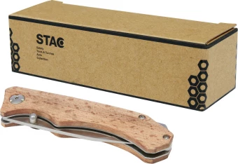 Dave pocket knife with belt clip