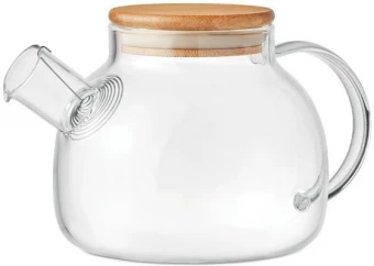 Teekann borosilikaatklaasist, 850ml