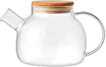 Teekann borosilikaatklaasist, 850ml