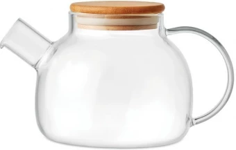 Teekann borosilikaatklaasist, 850ml
