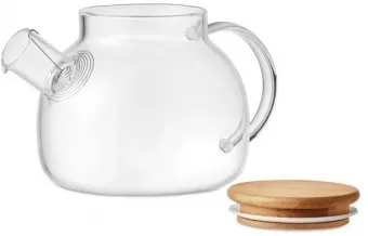 Teekann borosilikaatklaasist, 850ml