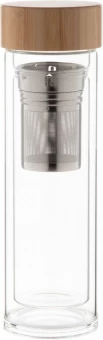 Andina glass insulated bottle