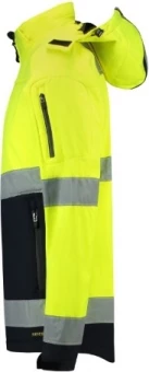 Unisex softshell jope Bi-Color EN ISO 20471