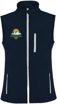 Unisex softshell vest Nevada