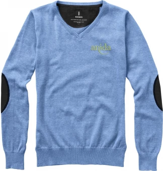 V-kaelusega naiste pullover Spruce
