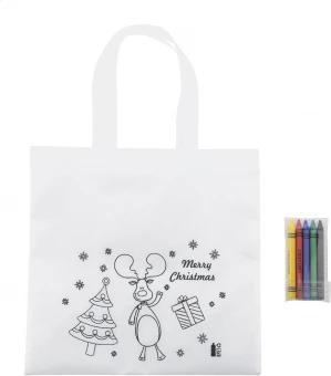 Värvitav jõulukinkekott Julfar Shop