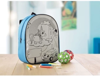 Värvitav laste seljakott BACKSKETCHY