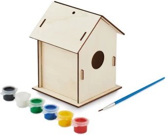 Värvitav linnumaja Painthouse