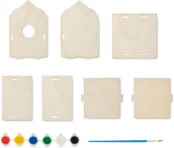 Värvitav linnumaja Painthouse