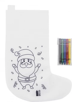 Värvitav RPET jõulusokk Julfar Gift