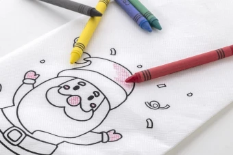 Värvitav RPET jõulusokk Julfar Gift