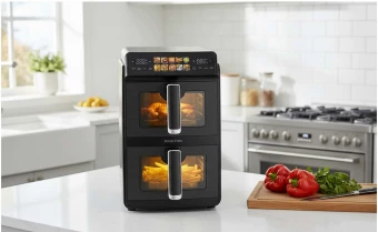 Vertikaalne kuumaõhufritüü rPrixton Cook Organics 10L