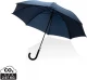 23" Impact AWARE™ RPET 190T standard auto open umbrella, blu
