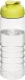 H2O Treble 750 ml flip lid sport bottle