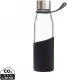 VINGA Lean Glass Water Bottle, black