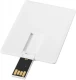 Krediitkaardi kujuline USB-mälupulk Slim