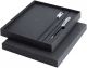 Legato Elegance A5 hard cover notebook and rollerball pen set