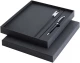 Legato Elegance A5 hard cover notebook and rollerball pen set