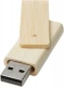 Pöörlev 4GB bambusest USB mälupulk