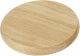 Scoll wooden coaster with bottle opener