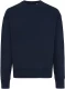 Iqoniq Kruger relaxed recycled cotton crew neck, black
