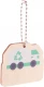 EcoRing keyring, garbage truck